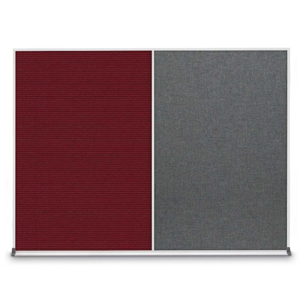 Triple Door Radius Plus Corkboard, 72" x